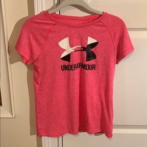 Under Armour Girls Athletic Tee